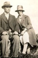 Reginald with his sister Margaret Cecily Neville Woodforde in 1931